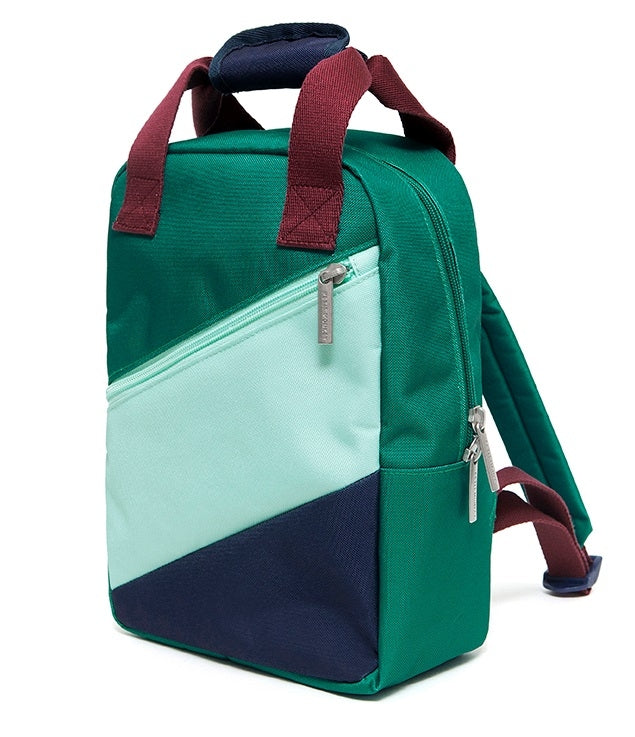 Petit Monkey children's backpack cadmium green L
