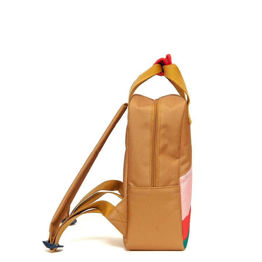 Petit Monkey children's backpack inca gold S BP22-S-R