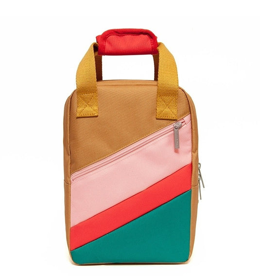 Petit Monkey children's backpack inca gold S