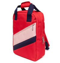 Petit Monkey children's backpack poppy red L