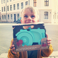 BLAFRE lunch box tractor celadon