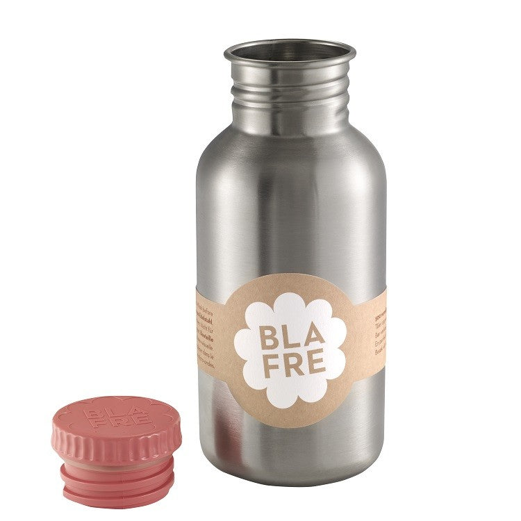 BLAFRE drinking bottle stainless steel pink 500 ml