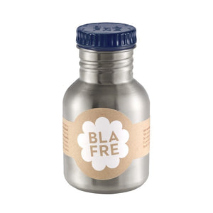 BLAFRE drinking bottle stainless steel navy blue 300 ml