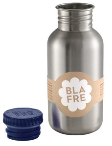 BLAFRE drinking bottle stainless steel navy blue 500 ml