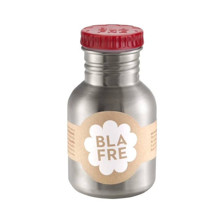 BLAFRE drinking bottle stainless steel red 300 ml