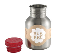 BLAFRE drinking bottle stainless steel red 300 ml