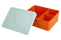 BLAFRE lunch box polar bear orange blue