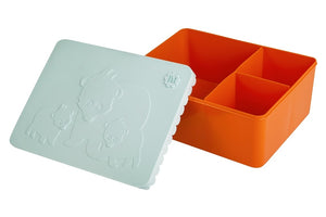 BLAFRE lunch box polar bear orange blue