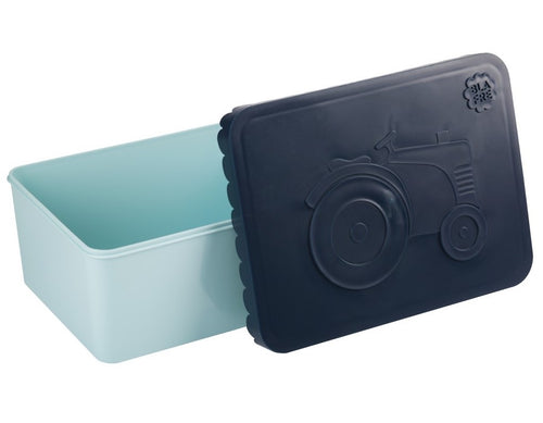 BLAFRE lunch box S tractor blue navy
