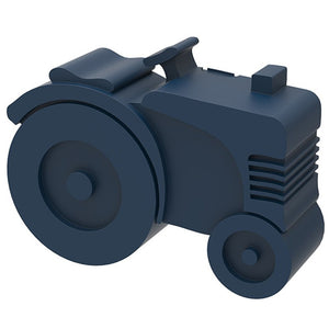 BLAFRE lunch box tractor navy blue