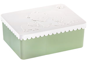 BLAFRE lunch box polar bear mint white