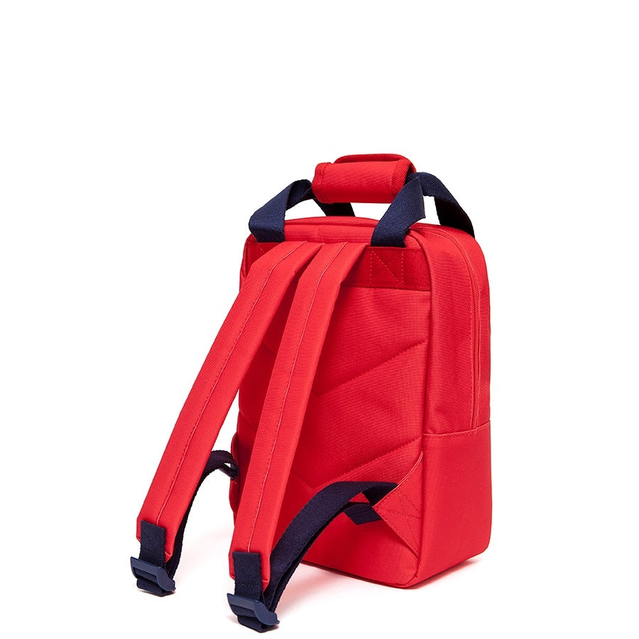 Petit Monkey children's backpack poppy red S 8719244224319
