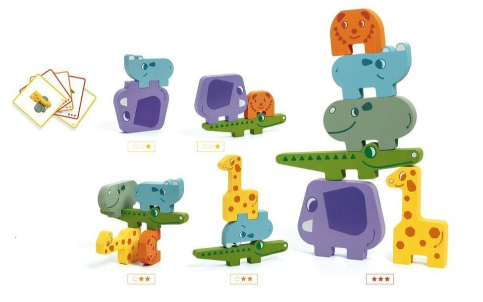 DJECO balance game Totanimo 3 yrs+ hout