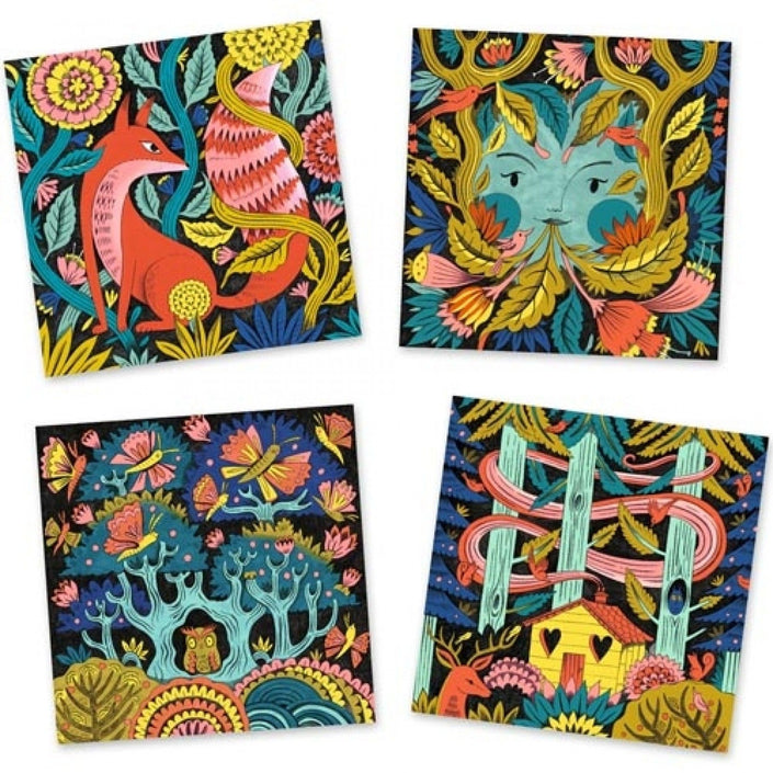 DJECO 3D color fantasy forest 7 yrs+