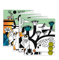 DJECO flock coloring page Colorado 3 yrs+