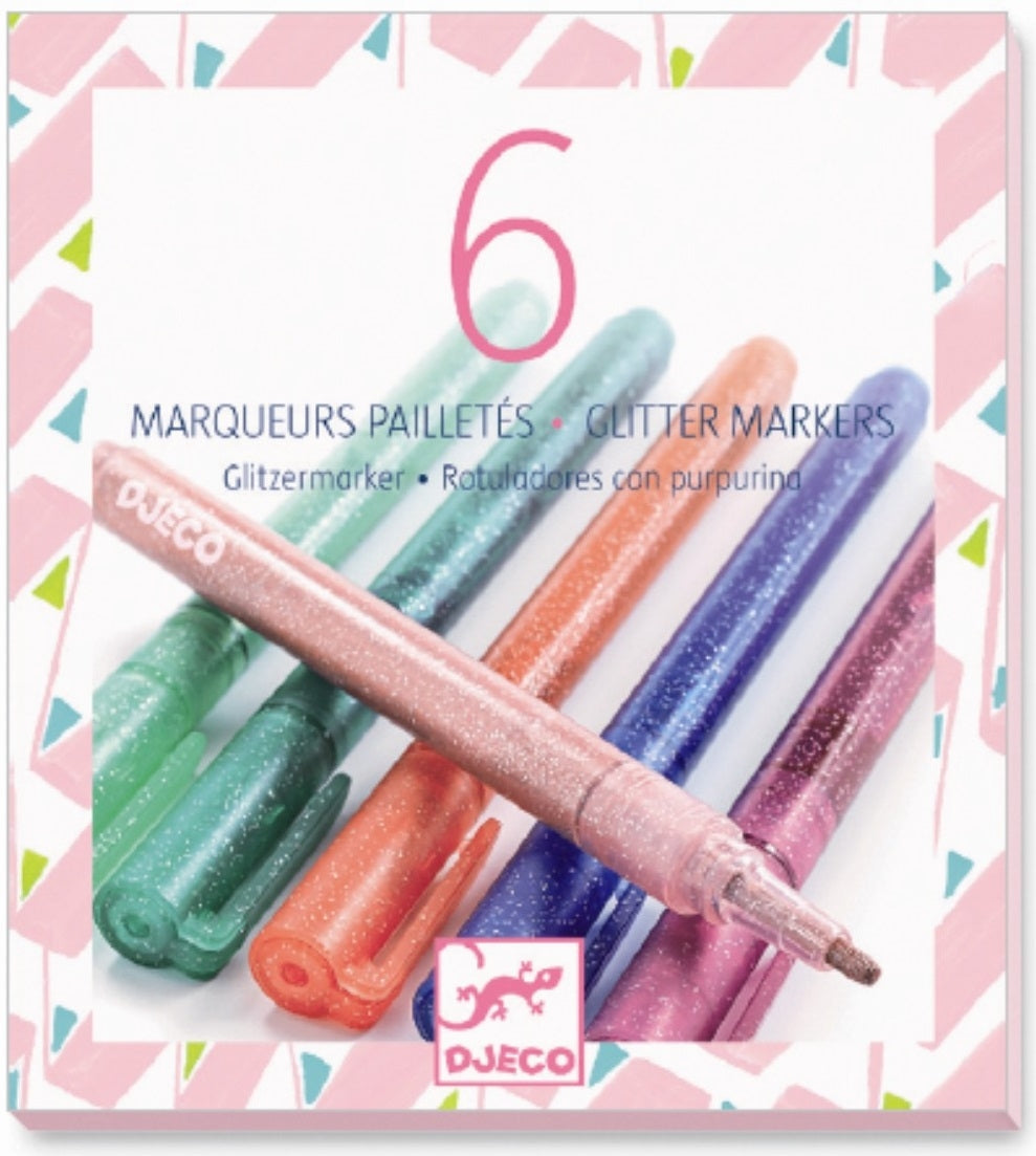 DJECO glitter markers sweet