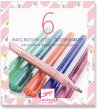 DJECO glitter markers sweet