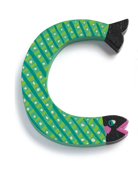 DJECO wooden letter animal C