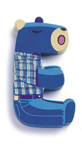 DJECO wooden letter animal E