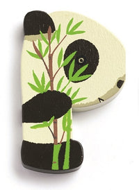 DJECO wooden letter animal P