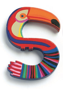 DJECO wooden letter animal S