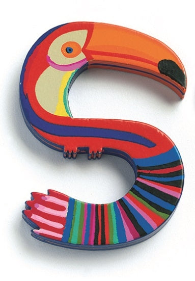 DJECO wooden letter animal S