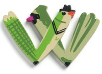 DJECO wooden letteranimal W