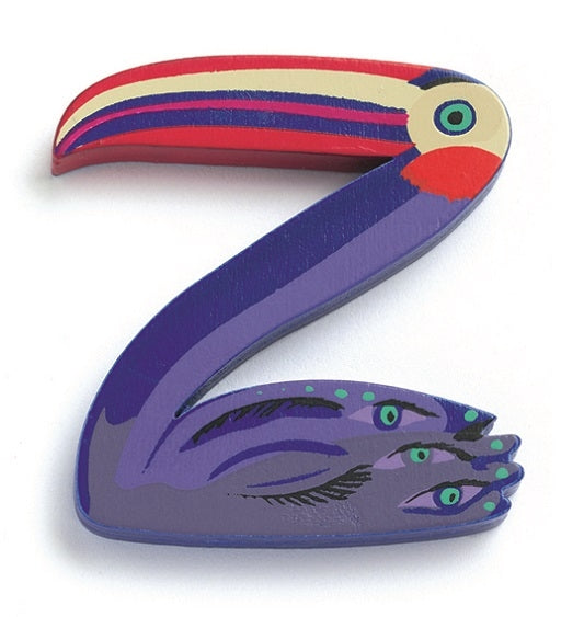 DJECO wooden letter animal Z