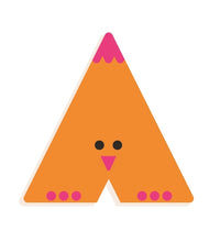 DJECO wooden letter designed animal A