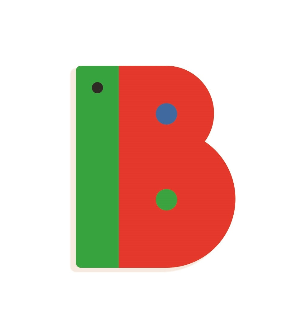 DJECO wooden letter designed animal B