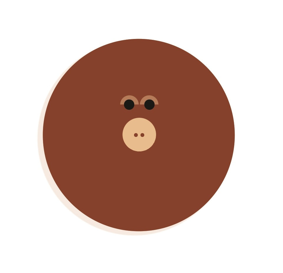 DJECO wooden letter designed animal O