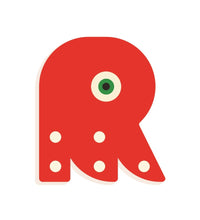DJECO wooden letter designed animal R