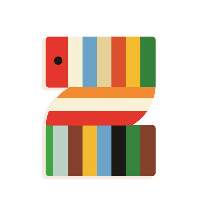 DJECO wooden letter designed animal Z