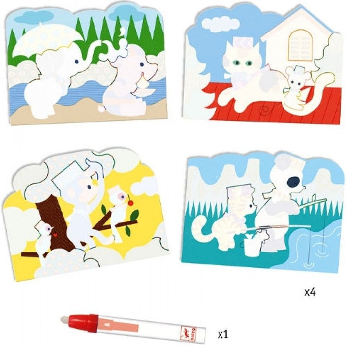 DJECO magical colors hidden outside 18 months +