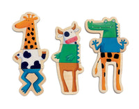 DJECO magnets crazy animals 2 yrs+