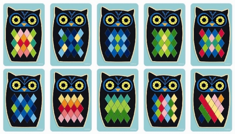 DJECO mosaic owl 3 yrs+