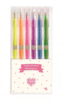 DJECO neon gel pens 6 colours