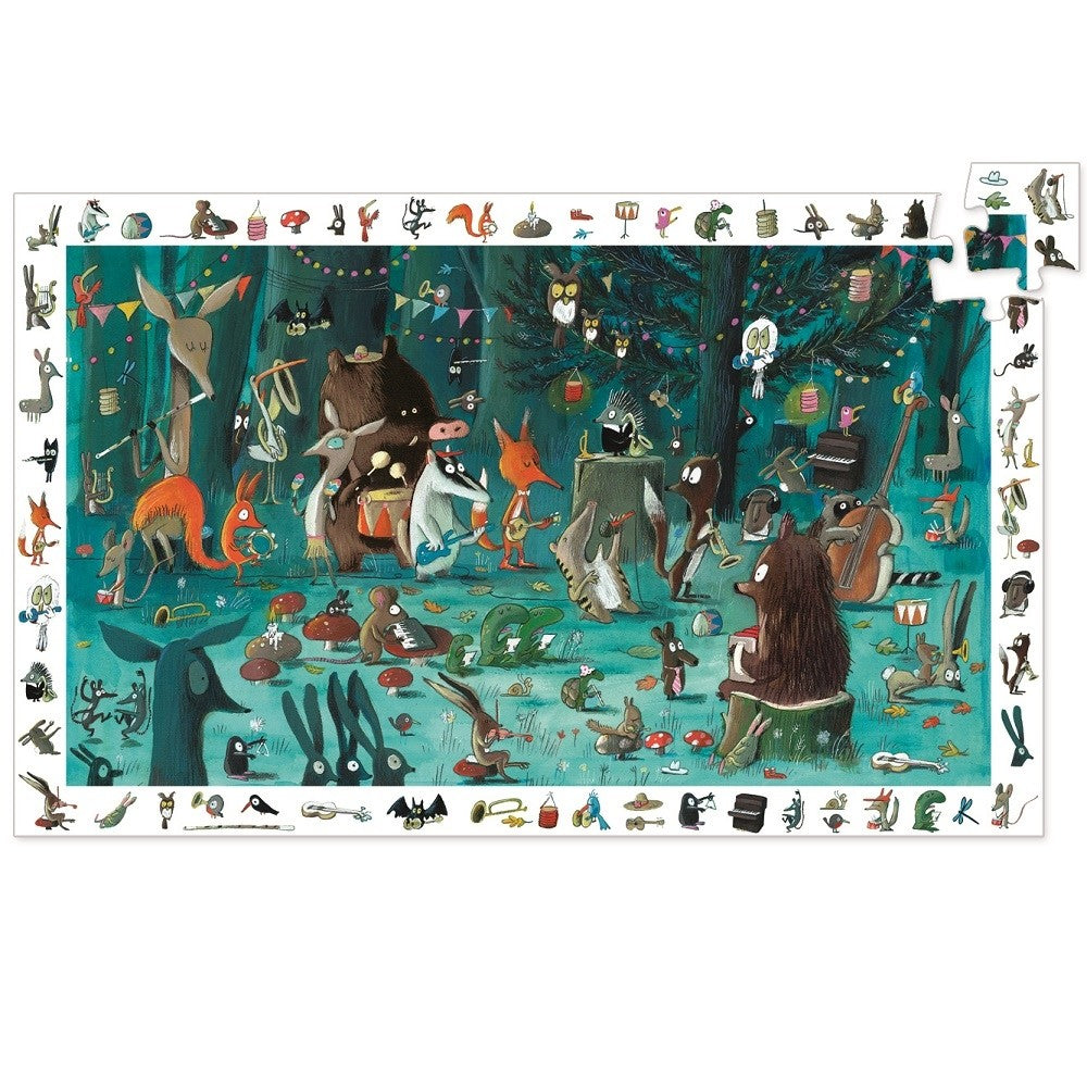 Buy DJECO observation puzzle L'Orchester 3 yrs+/ 35 pcs