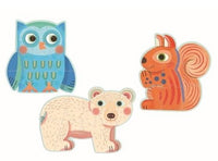 DJECO primo puzzles In the forest 2.5 yrs+