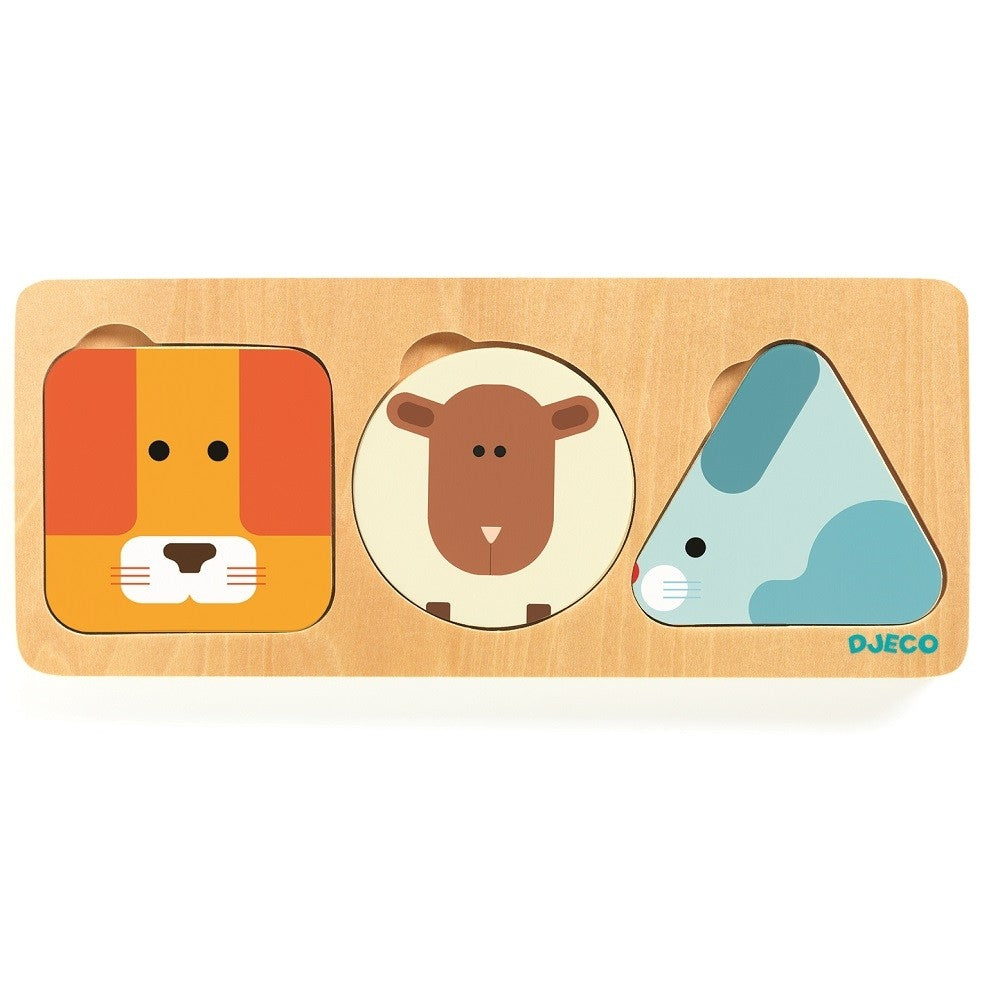 Buy DJECO puzzle Anima Basic 18 m+