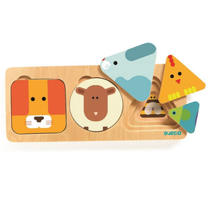 DJECO puzzle Anima Basic 18 m+