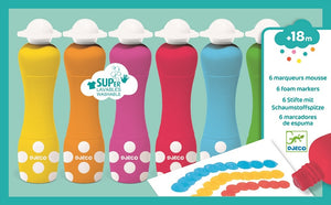 DJECO stamp paint 6 pcs 18 months+