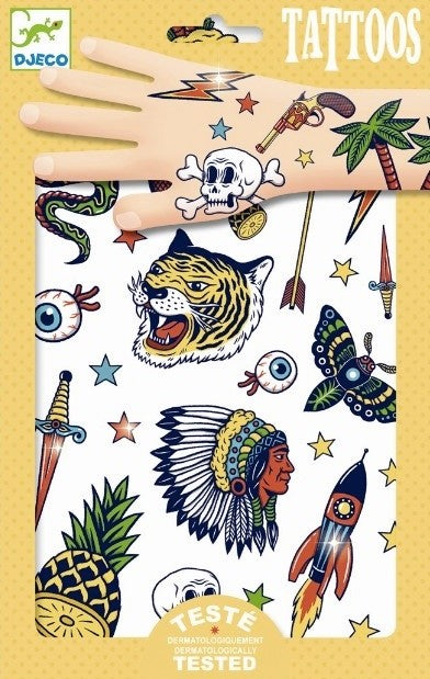 DJECO tattoos Bang Bang