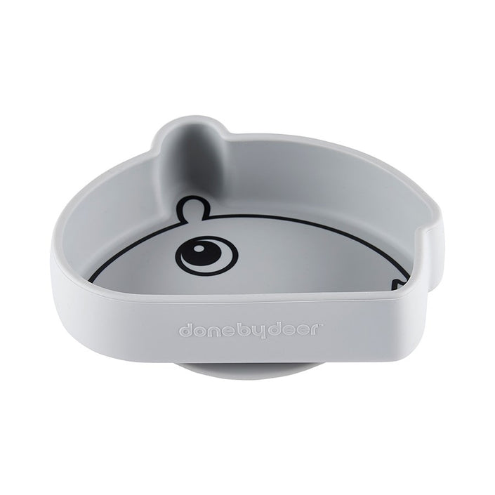 Done by Deer silicone bowl ozzo gray