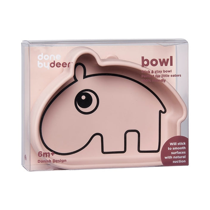 Done by Deer silicone bowl ozzo pink