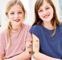 Petit Monkey glow in the dark tattoos Leopard