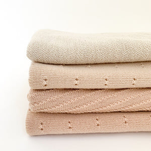 HVID baby blanket Bibi apricot