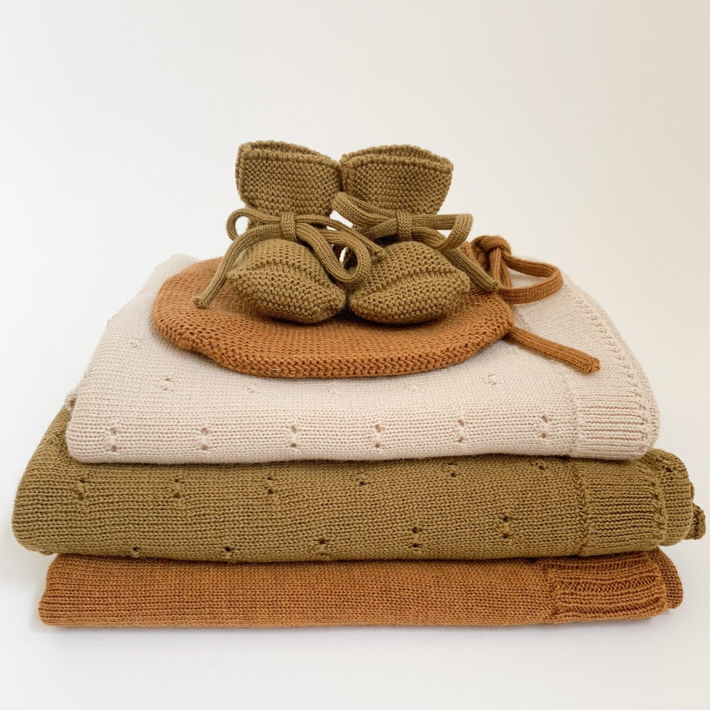 HVID baby blanket Bibi oat 5404027800028