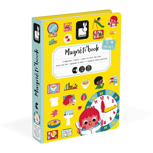 JANOD magnetic book watch the clock 3 yrs+