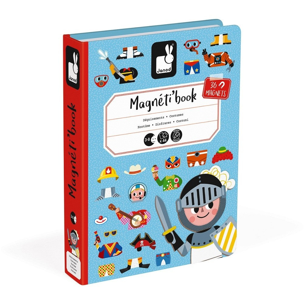 JANOD magnetic book costumes boys 3 yrs+